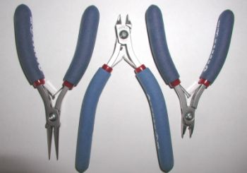 Tronex diagonal cutters and needle nose pliers