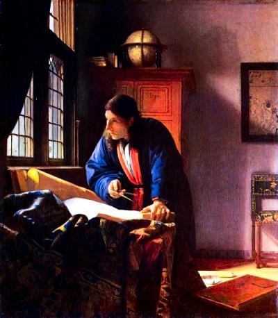 Ethics Morals - Vermeer - The Geographer