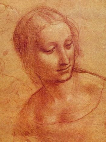 Leonardo da Vinci Head of a Woman