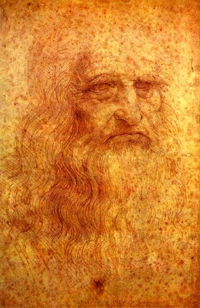 Leonardo da Vinci Self Portrait