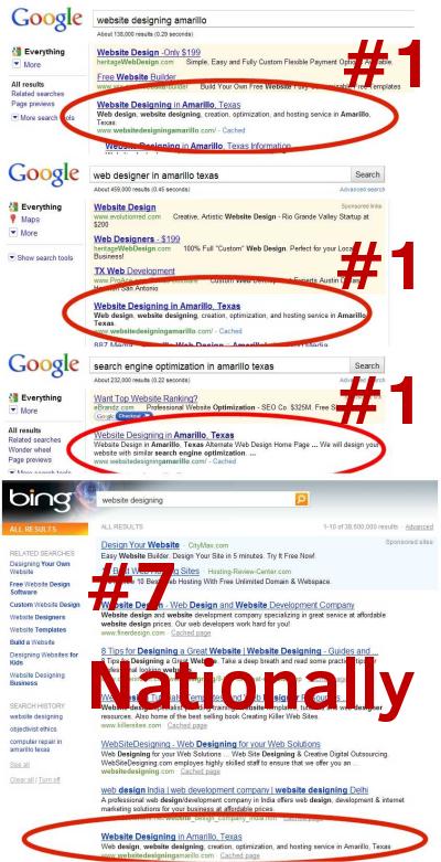 SEO Website Ranking 2010