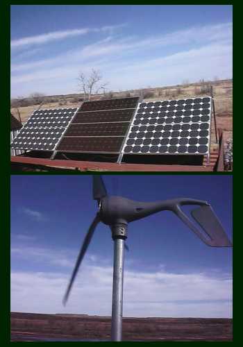 PV Solar Power and Wind Energy